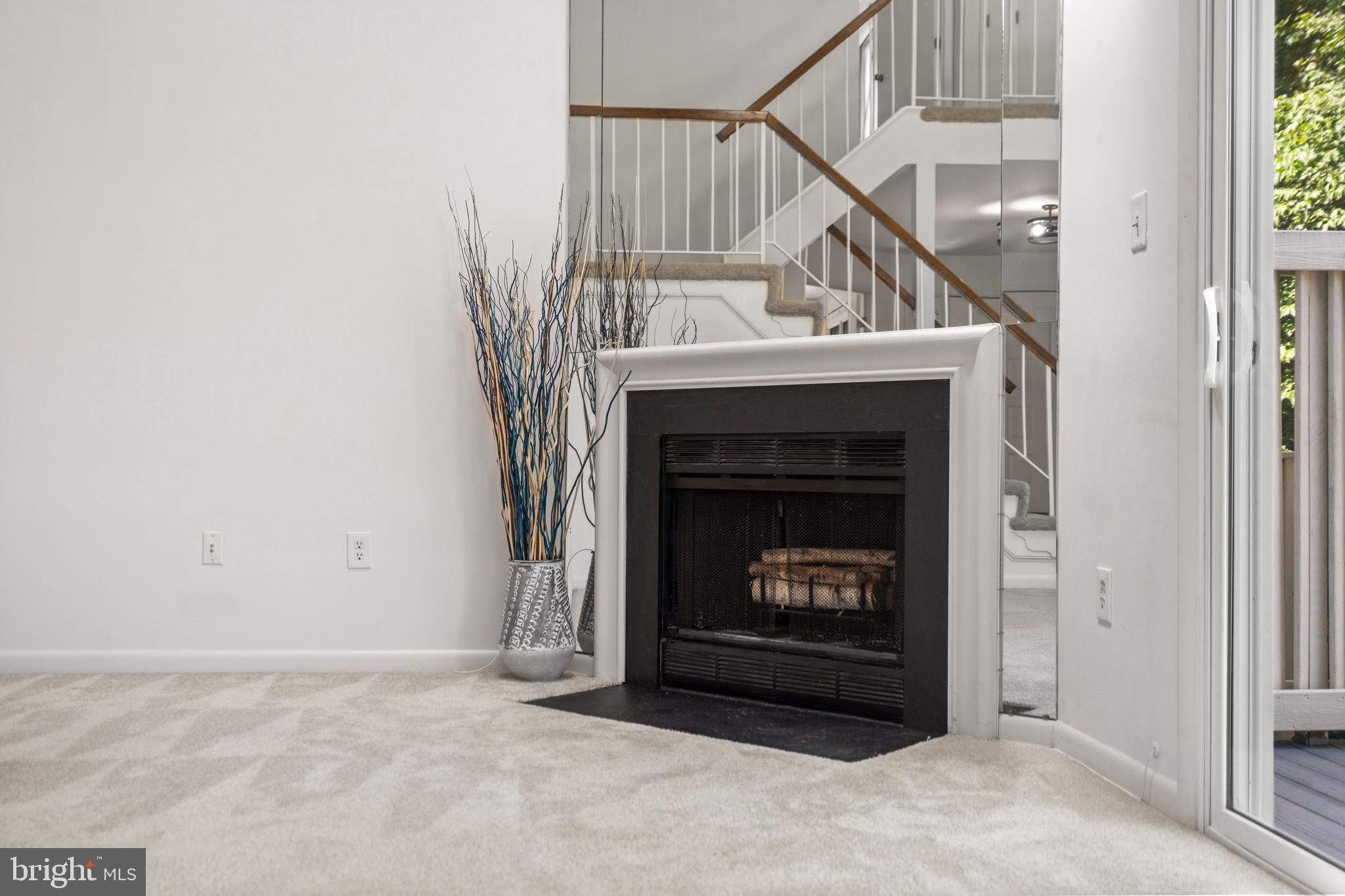 1281 Wedgewood Manor Way Reston, VA 20194 - Photo 13 of 56 Cozy gas fireplace for cool fall and winter nights