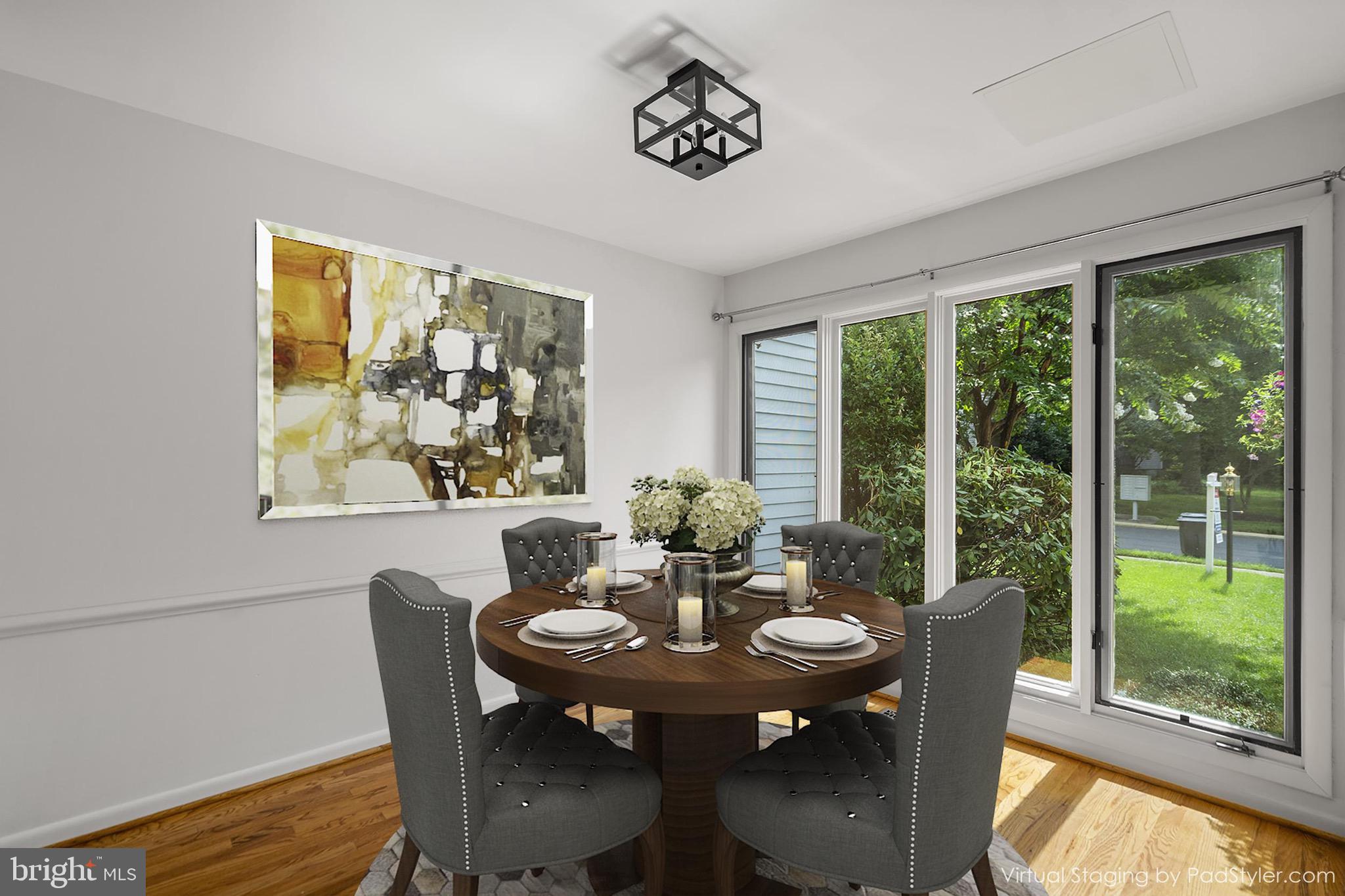 1281 Wedgewood Manor Way Reston, VA 20194 - Photo 25 of 56 Breakfast room (virtually staged)
