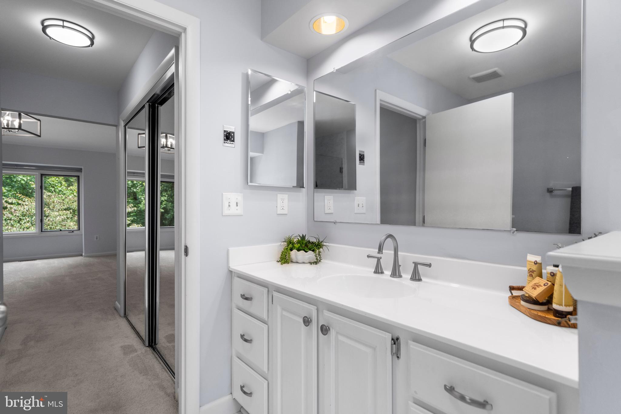 1281 Wedgewood Manor Way Reston, VA 20194 - Photo 36 of 56 View from primary bath back into bedroom