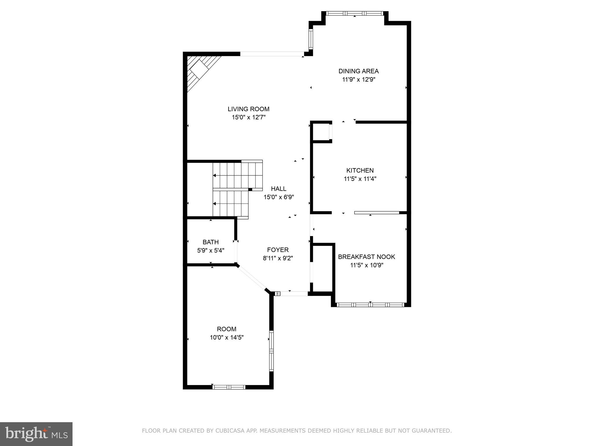 1281 Wedgewood Manor Way Reston, VA 20194 - Photo 54 of 56 Main level floor plan