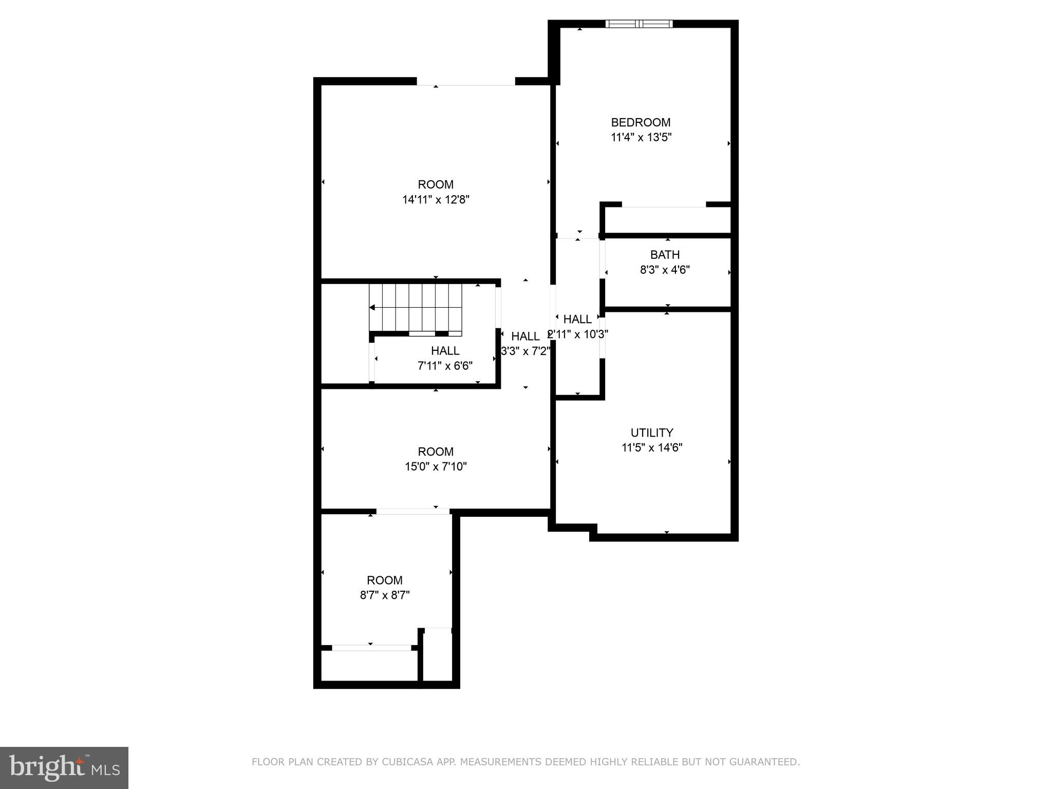 1281 Wedgewood Manor Way Reston, VA 20194 - Photo 55 of 56 Upper level floor plan