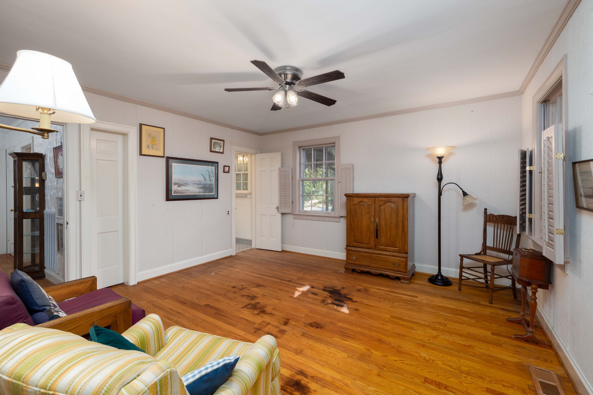 714 Murfreesboro Road Franklin, TN 37064 - Photo 11 of 46 a bedroom with a bed and a flat screen tv