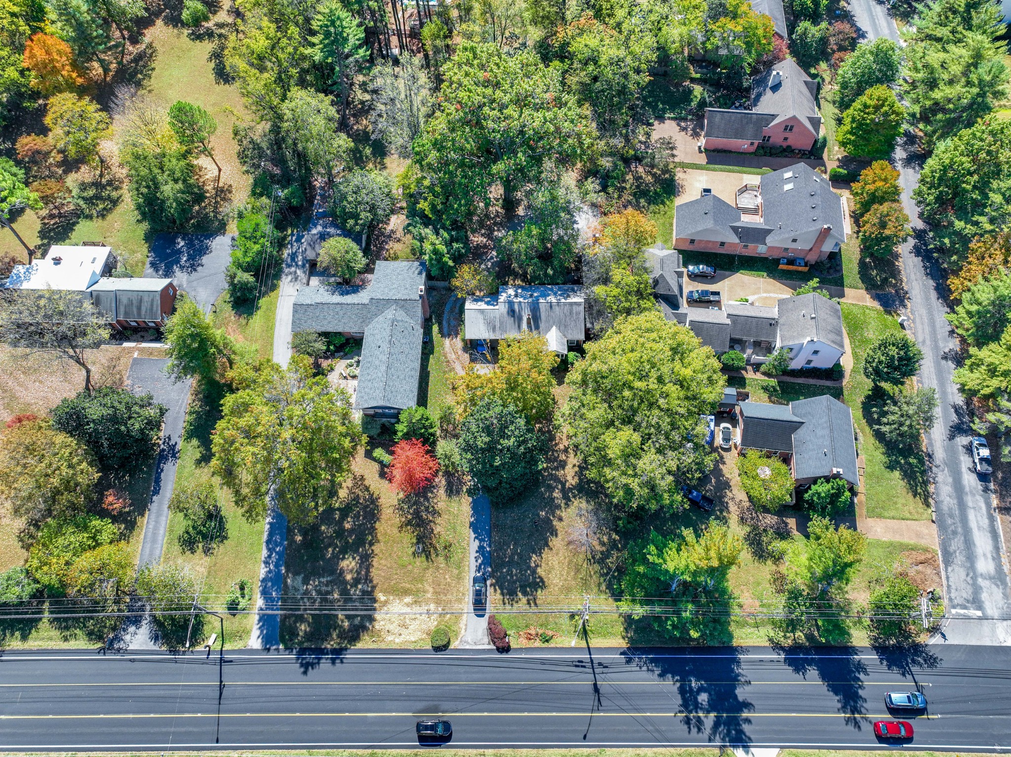 714 Murfreesboro Road Franklin, TN 37064 - Photo 39 of 46 an aerial view of a house with plants