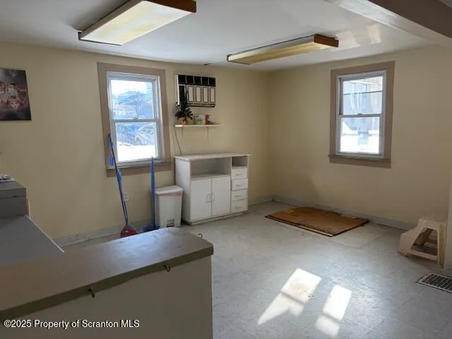 a room with a window