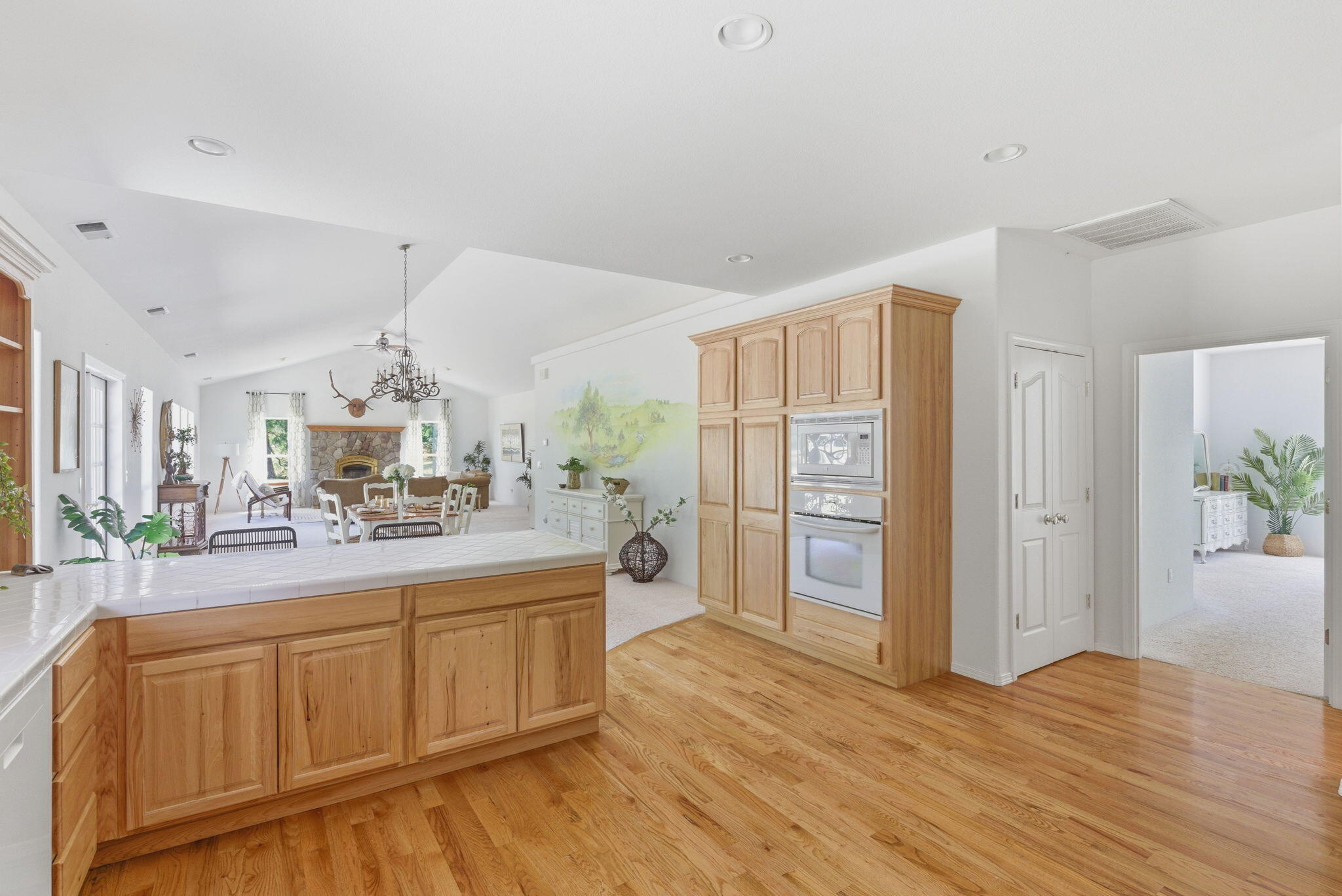 45 Marble Mountain Road Grants Pass, OR 97527 - Photo 10 of 40 You can entertain in this home and visit with everyone no matter where they are. The open concept is so nice from every space.