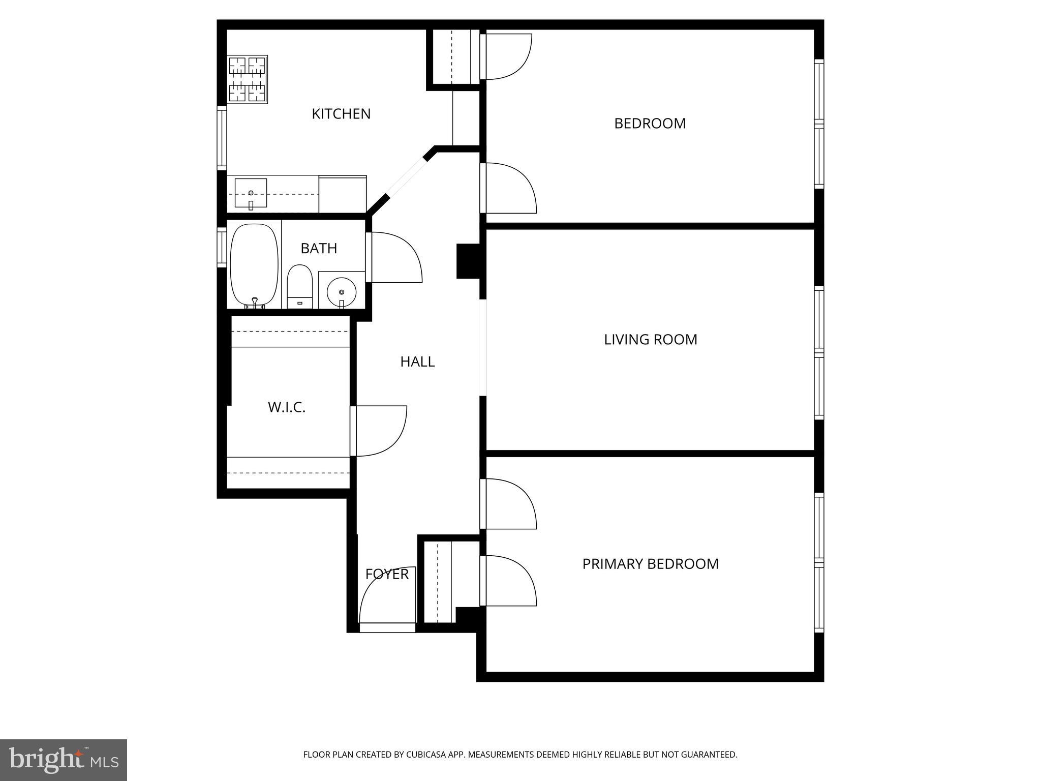 1457 Park Road Northwest, Unit 402 Washington, DC 20010 - Photo 20 of 20 Floor Plan