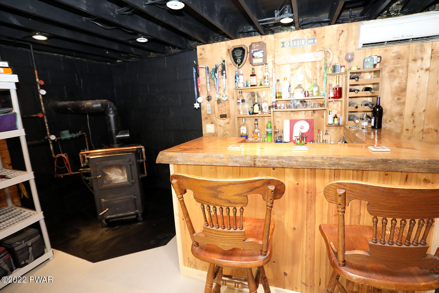 125 Mohn Road Beach Lake, PA 18405 - Photo 28 of 45 Downstairs fam room/bar