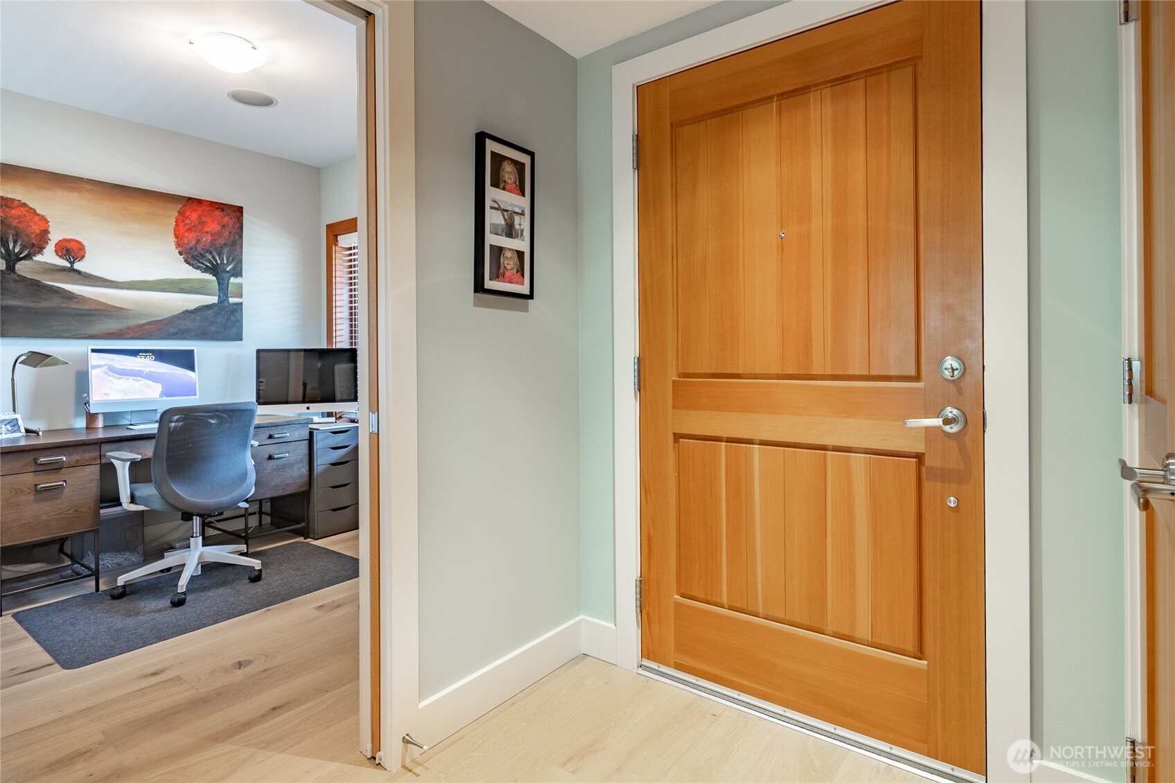 9525 Semiahmoo Parkway, Unit A204 Blaine, WA 98230 - Photo 7 of 37 a view of a workspace with furniture and a window