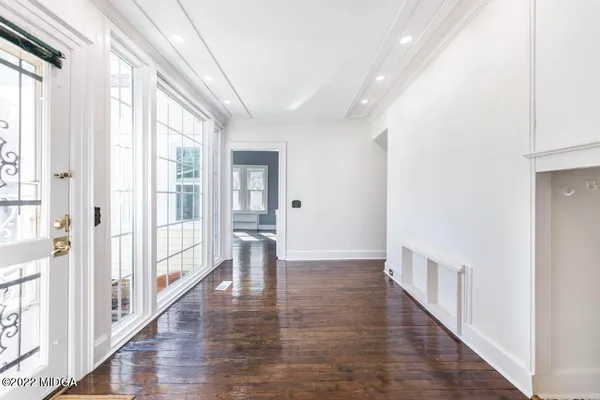 a view of an entryway
