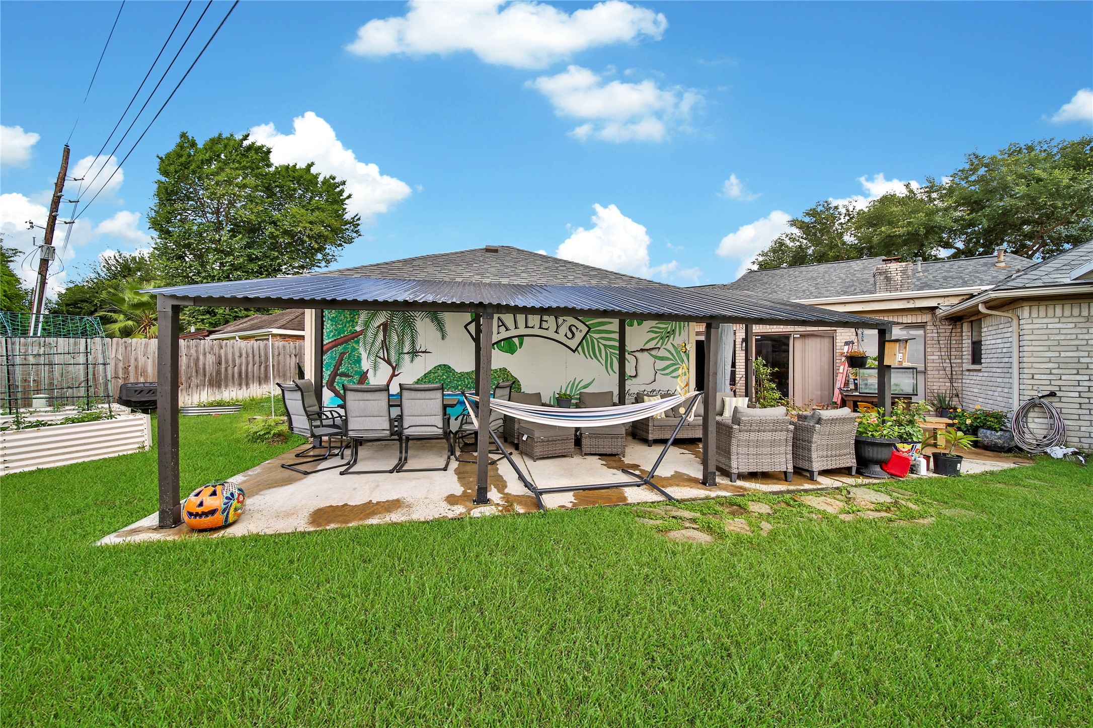 15319 Rio Plaza Drive Houston, TX 77083 - Photo 26 of 26 Sit back ad relax under your covered patio!