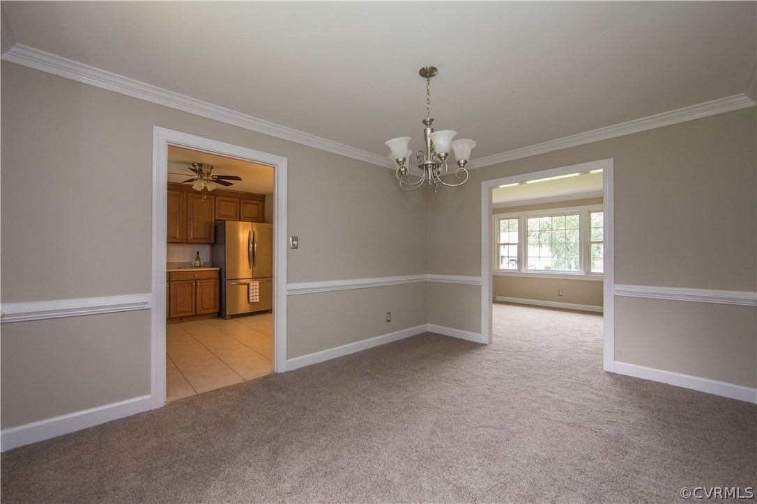 4511 Crossgate Road Chester, VA 23831 - Photo 4 of 21 Sandwiched between the kitchen and the living room