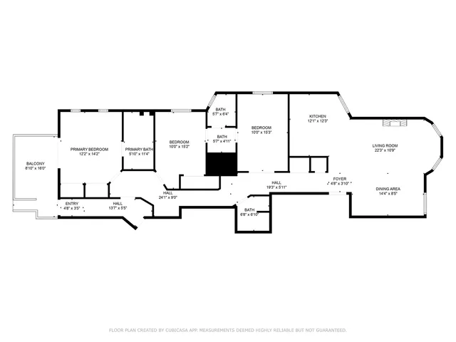 a picture of a floor plan