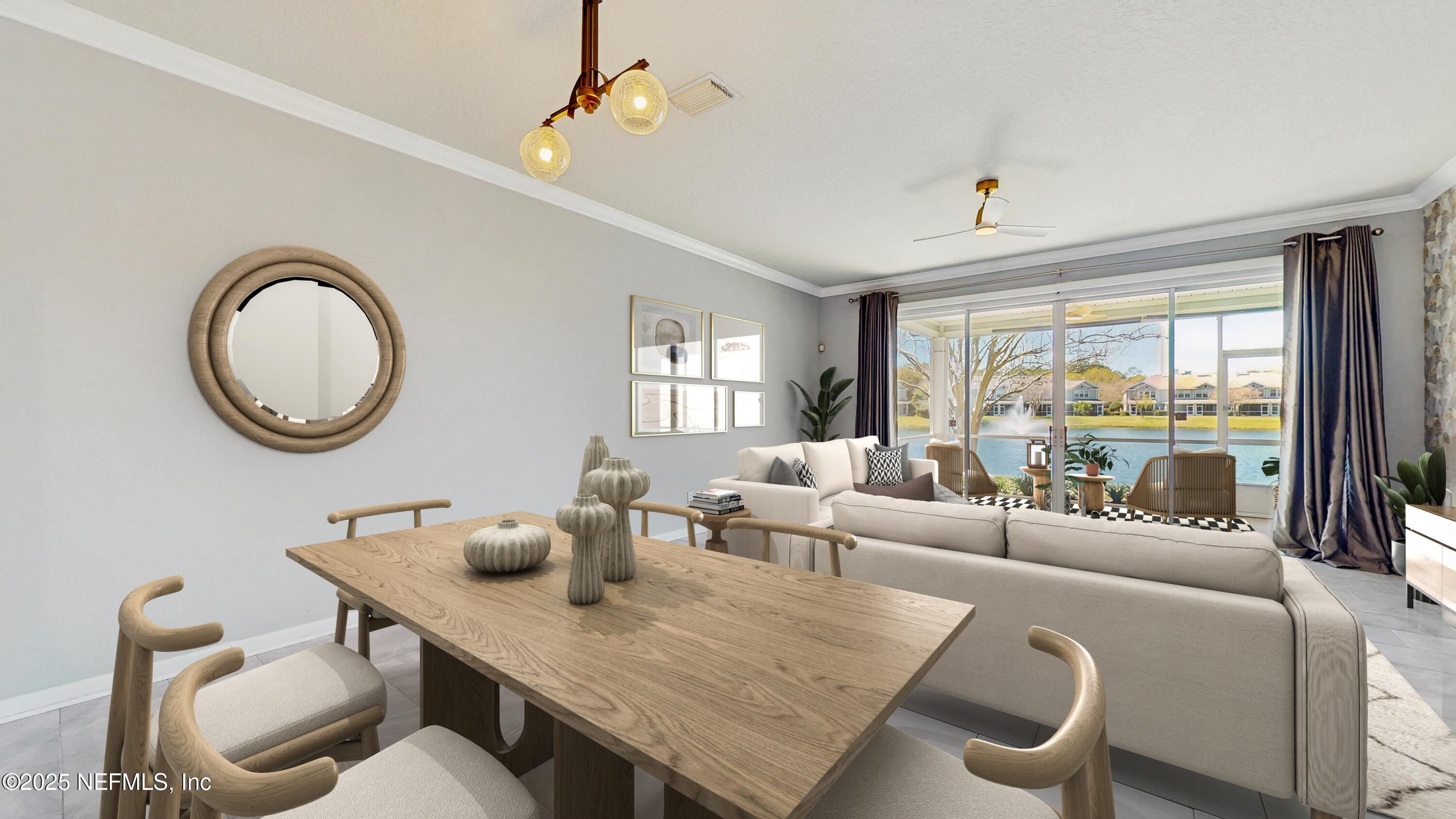 7030 Roundleaf Drive Jacksonville, FL 32258 - Photo 11 of 39 a living room with furniture and a large window