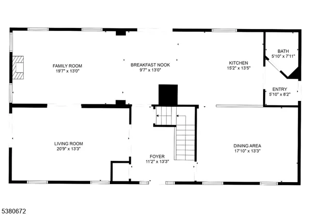 a picture of a floor plan