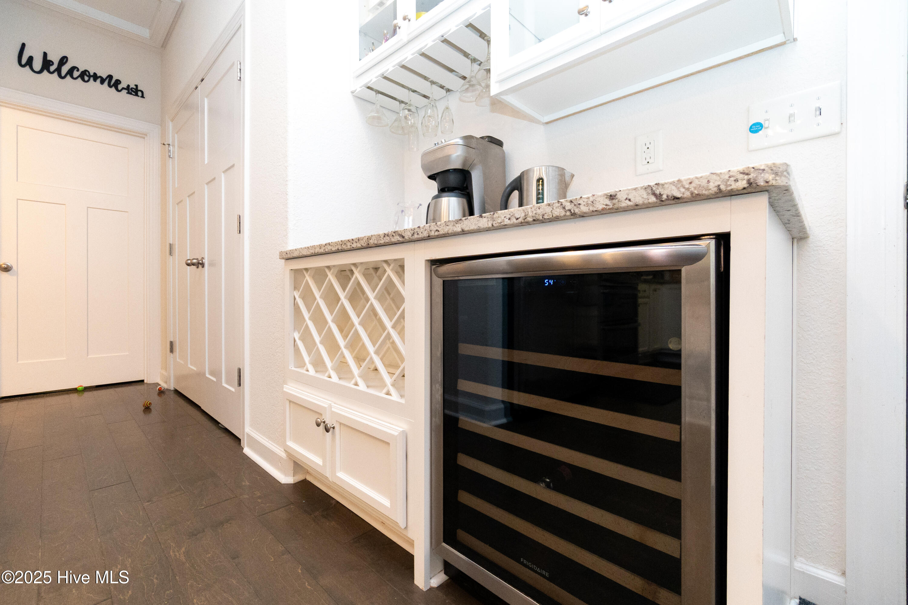 111 Rosedale Court Moyock, NC 27958 - Photo 17 of 36 Butler's Pantry with Wine Refrigerator and Storage