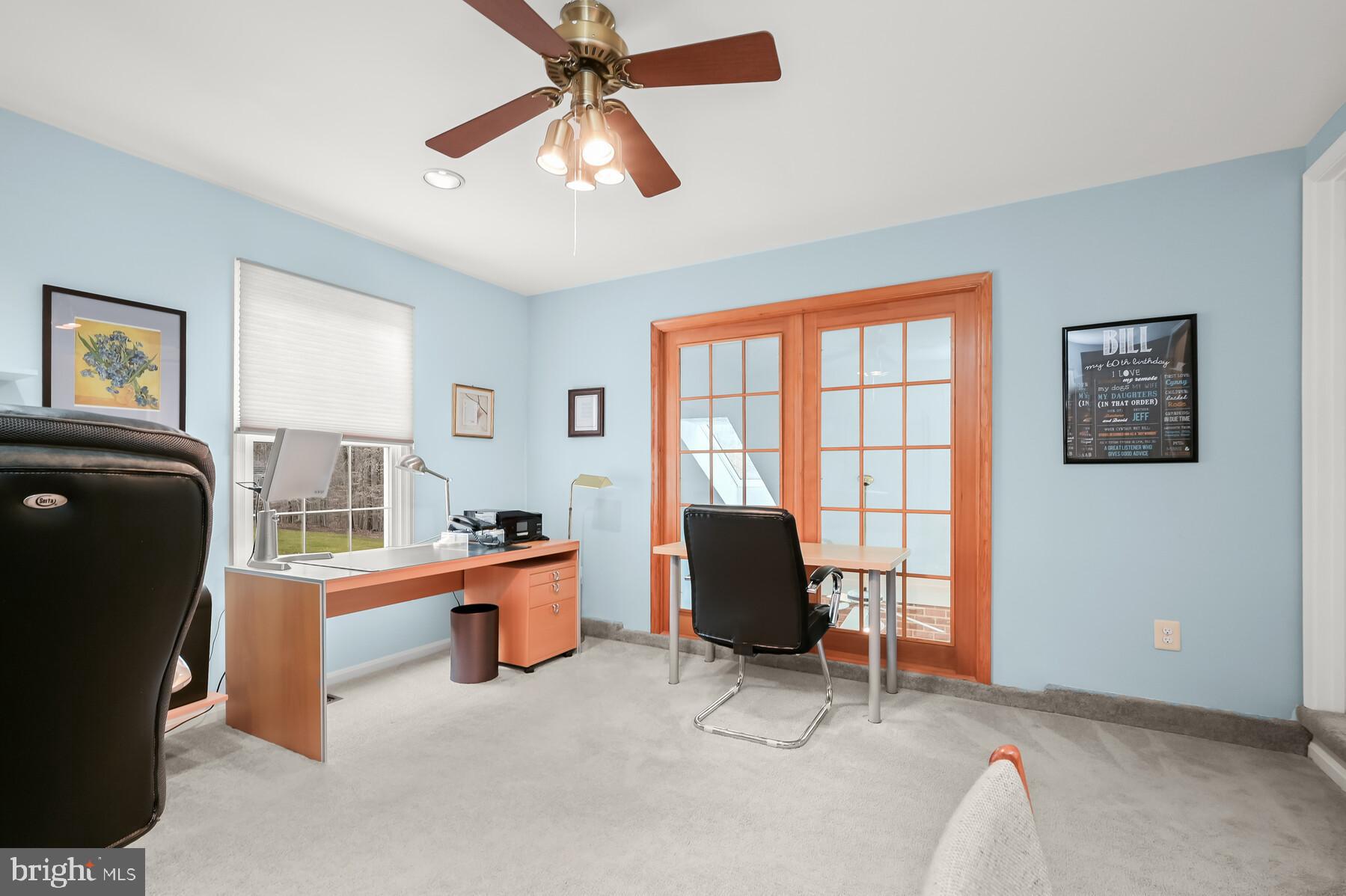 8522 Autumn Rust Road Ellicott City, MD 21043 - Photo 24 of 39 Office/Guest bedroom 4 overlooking family room