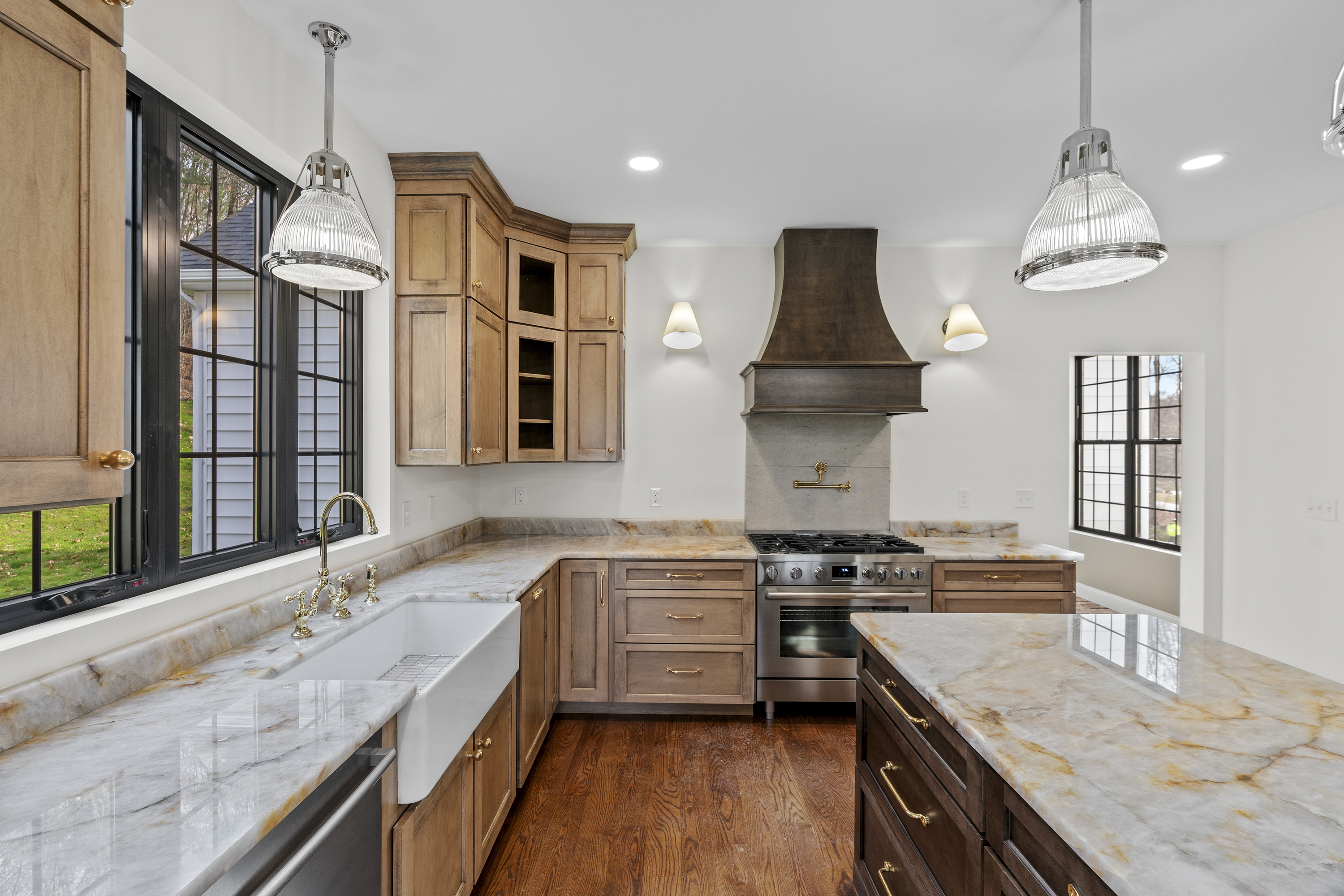 14 Lakewood Road East Hampton, CT 06424 - Photo 10 of 29 a kitchen with stainless steel appliances granite countertop a stove sink and cabinets