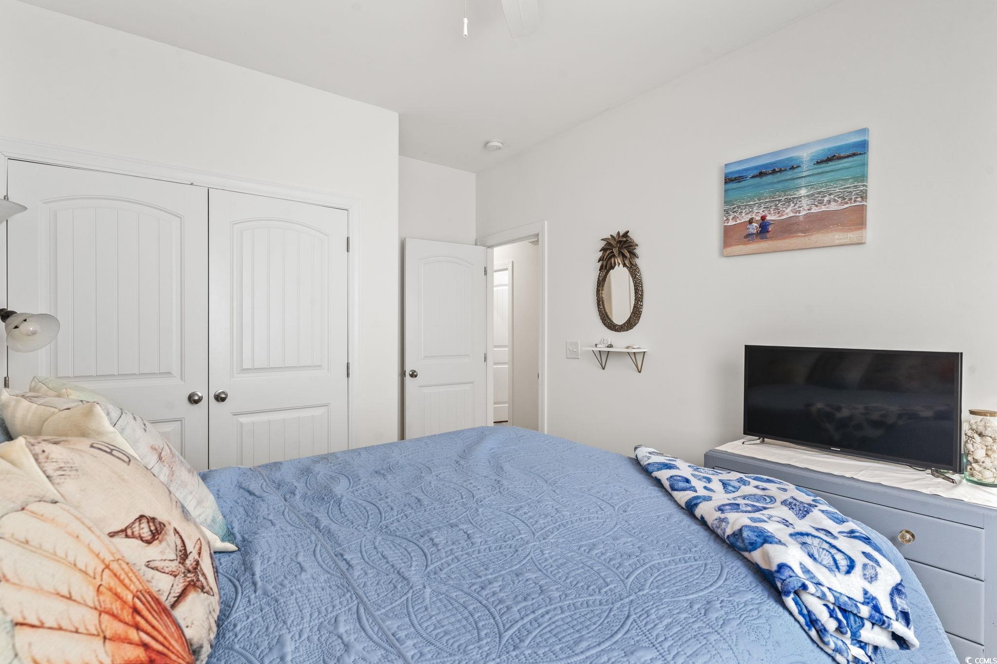 235 Waties Drive Murrells Inlet, SC 29576 - Photo 22 of 39 Bedroom featuring ceiling fan and a closet