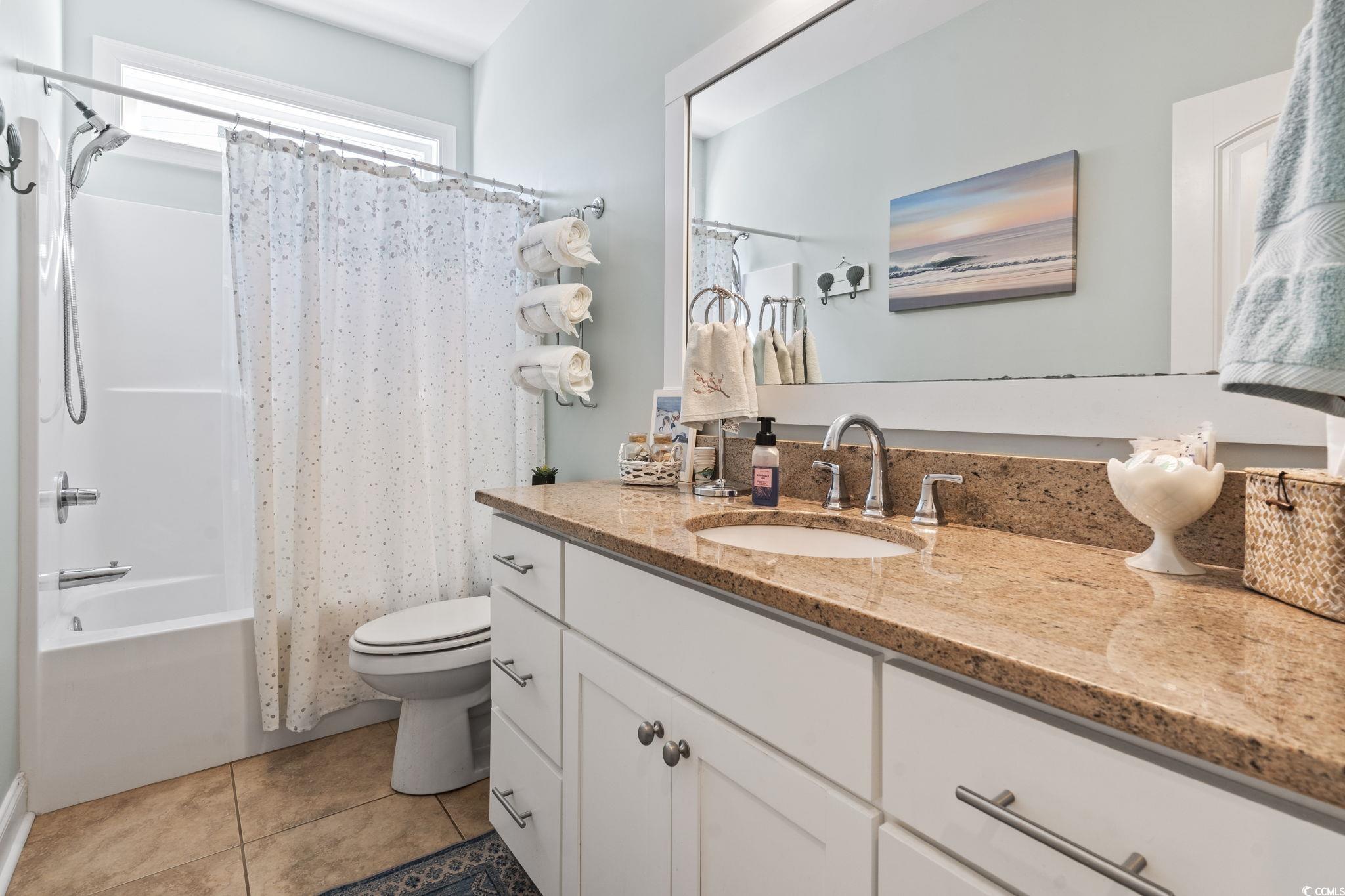 235 Waties Drive Murrells Inlet, SC 29576 - Photo 29 of 39 Full bathroom with tile patterned flooring, shower