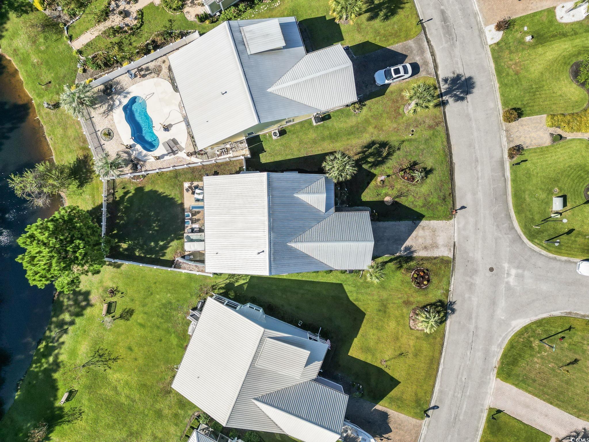 235 Waties Drive Murrells Inlet, SC 29576 - Photo 36 of 39 Drone / aerial view