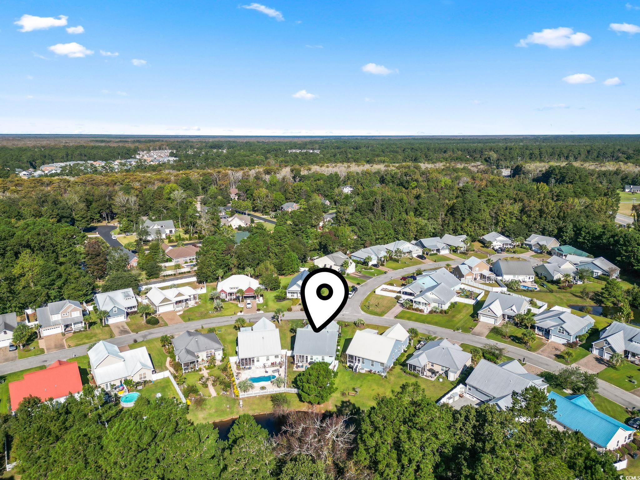 235 Waties Drive Murrells Inlet, SC 29576 - Photo 37 of 39 Bird's eye view