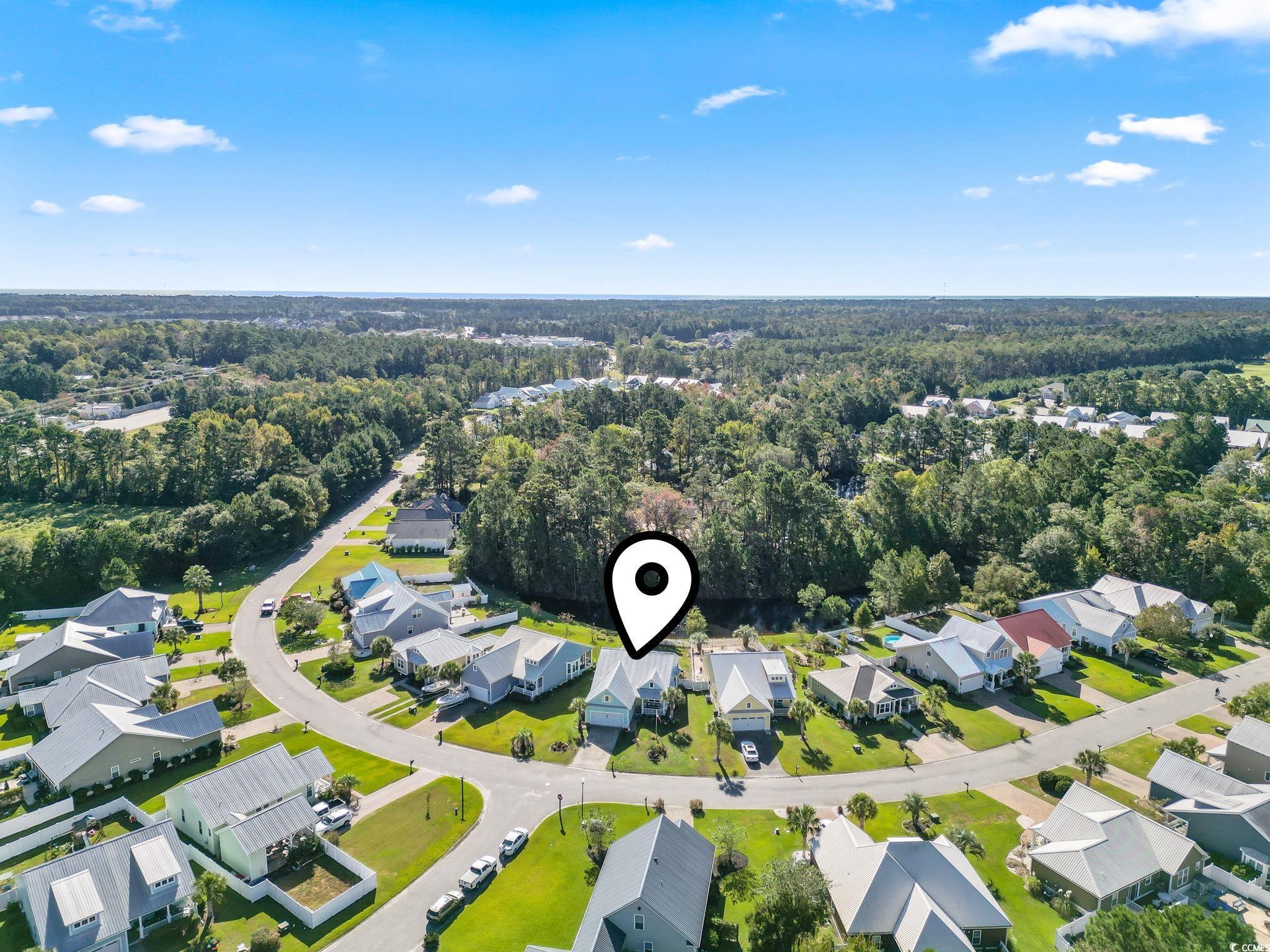 235 Waties Drive Murrells Inlet, SC 29576 - Photo 38 of 39 Bird's eye view