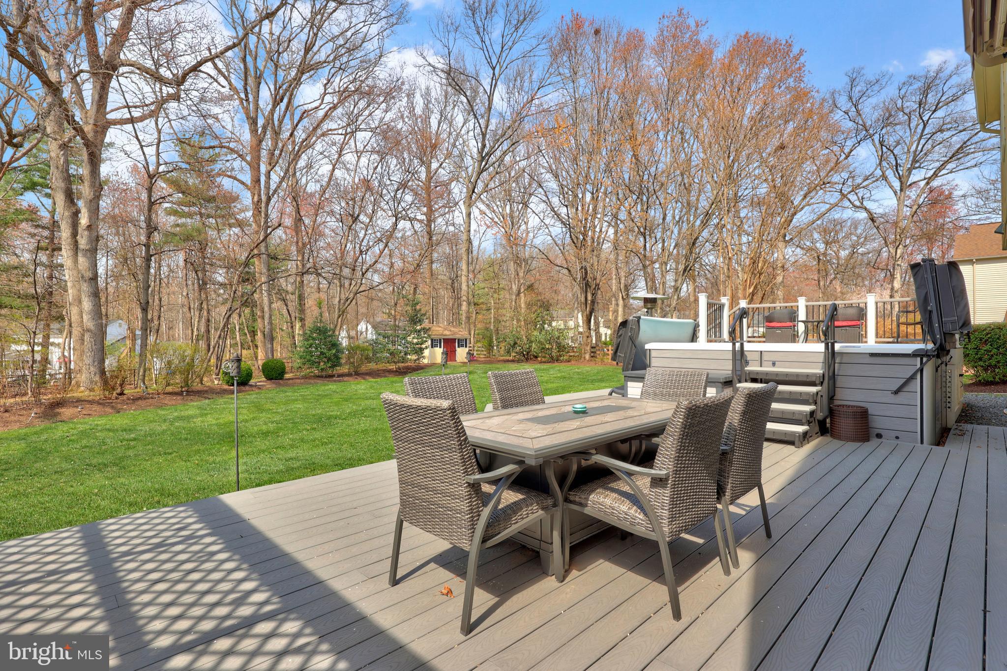 5024 Pheasant Ridge Road Fairfax, VA 22030 - Photo 42 of 51 Outside Entertainment Area - Trex Deck
