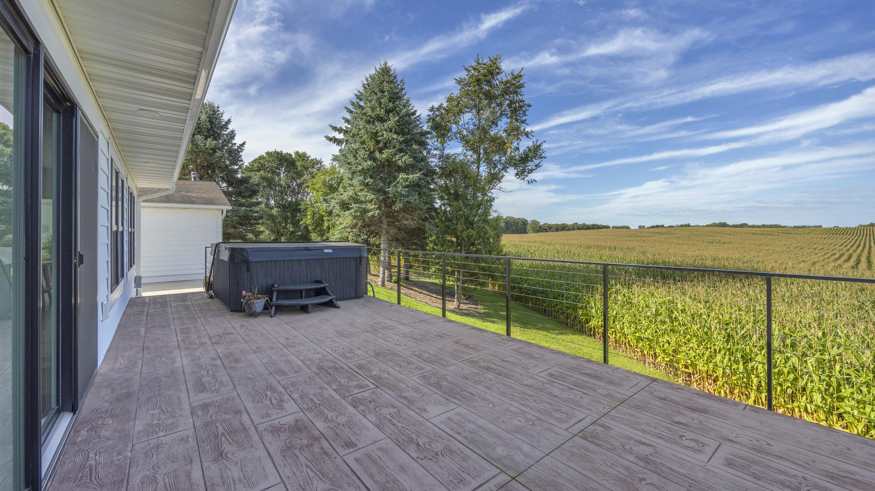 W10716 Konow Road Springvale, WI 54974 - Photo 24 of 48 Hot tub deck