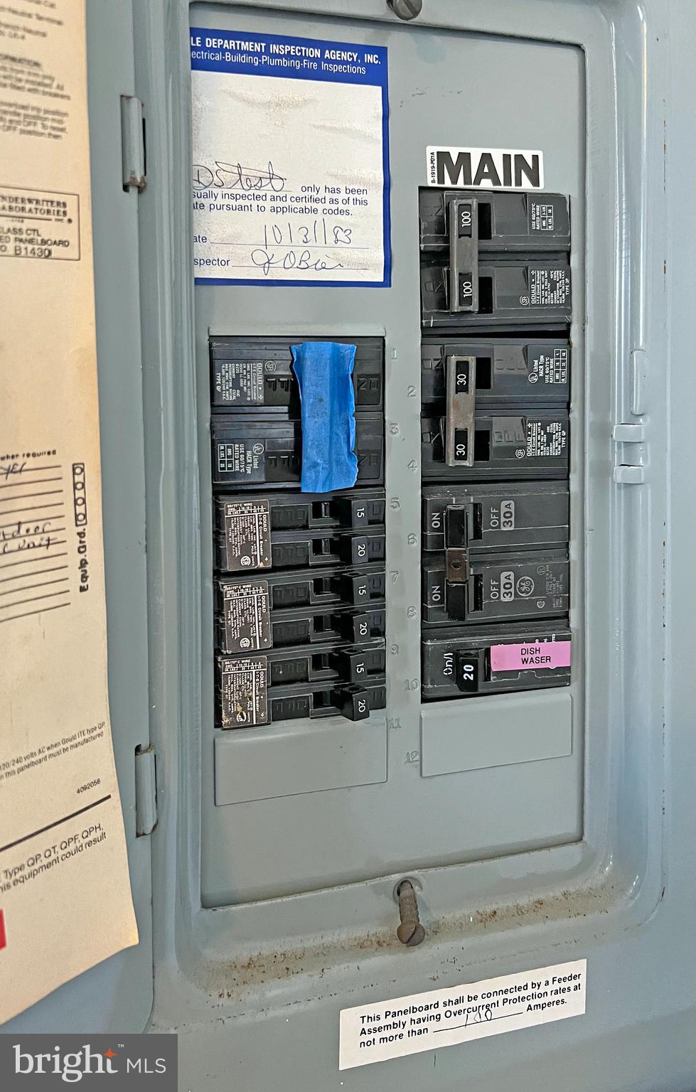 8 Baybreeze Road, Unit D7 Rehoboth Beach, DE 19971 - Photo 17 of 23 100amp Panel
