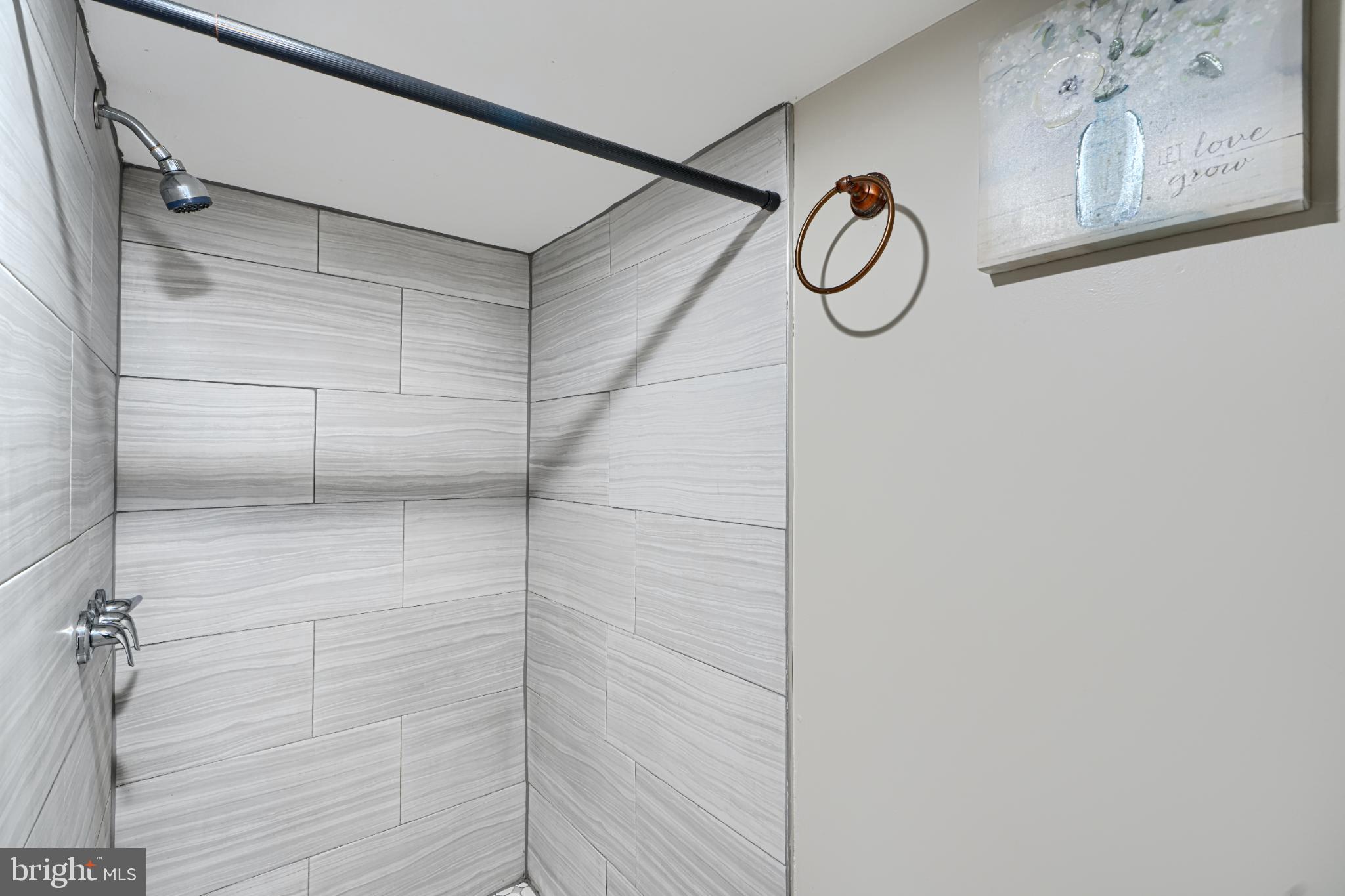 1236 Primrose Avenue Rosedale, MD 21237 - Photo 30 of 39 a bathroom with a shower and a shower