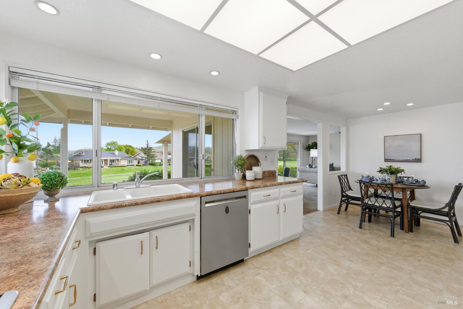 347 Twin Lakes Drive Santa Rosa, CA 95409 - Photo 17 of 47 a kitchen with sink and counter top space