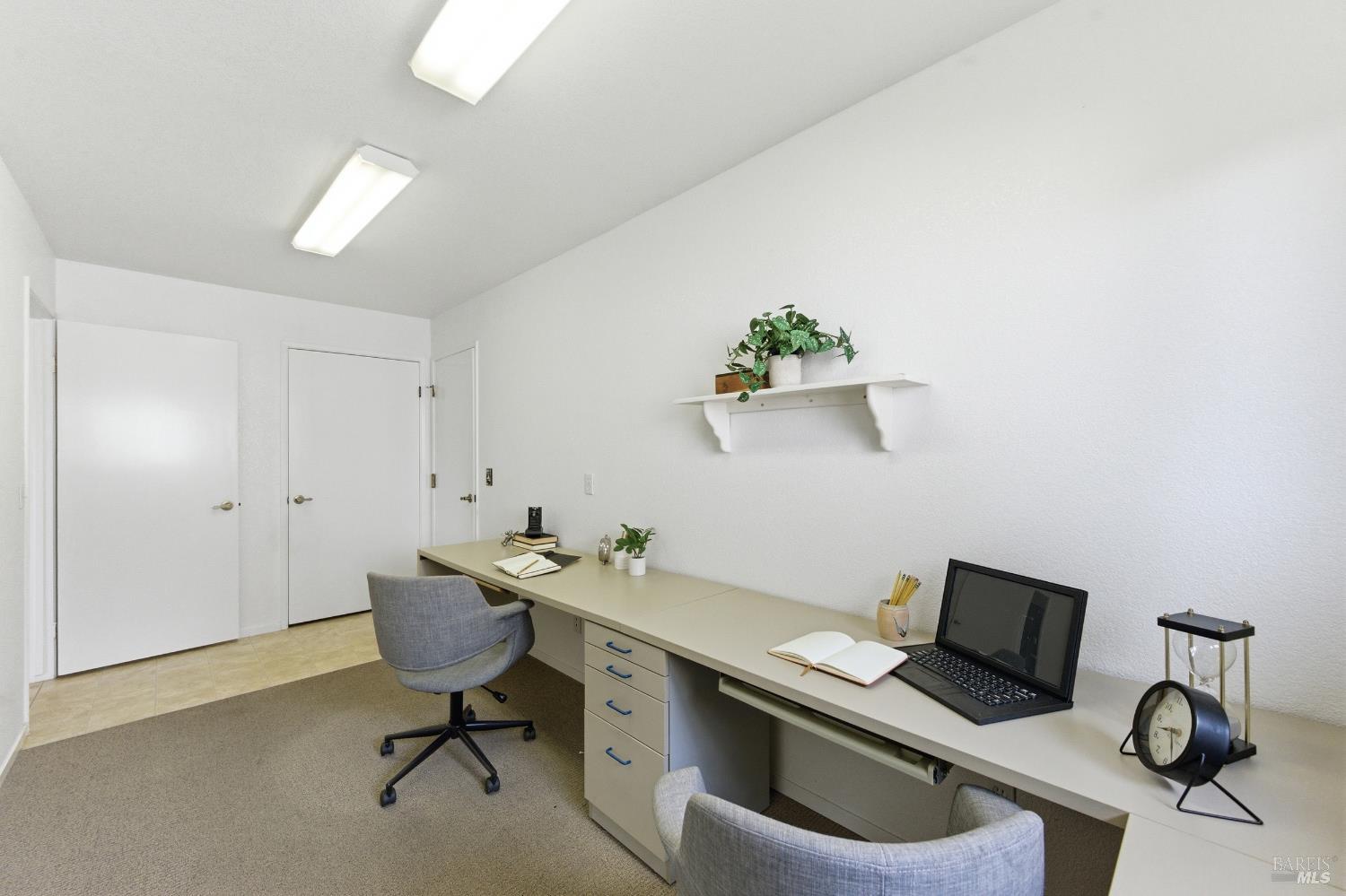 347 Twin Lakes Drive Santa Rosa, CA 95409 - Photo 20 of 47 a view of a workspace with furniture