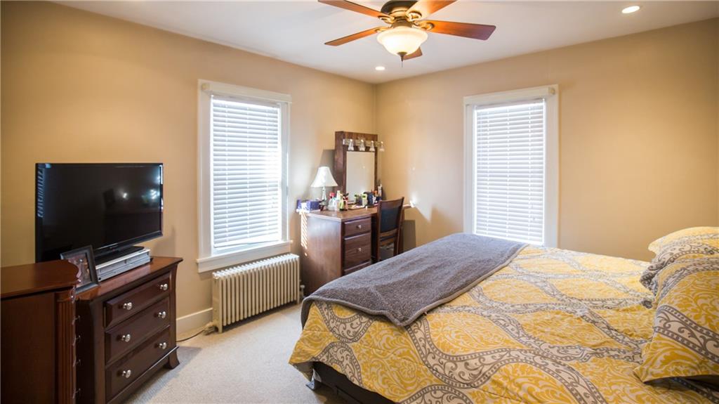 3377 Ivanhoe Road Sharpsville, PA 16150 - Photo 15 of 24 Master bedroom comfortably fits a king size bed.