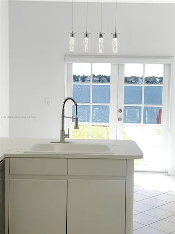 a close view of sink and tap