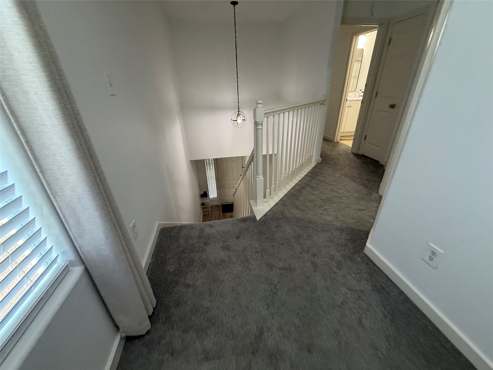 3114 Bolt Street Houston, TX 77051 - Photo 17 of 32 a view of a hallway view with staircase