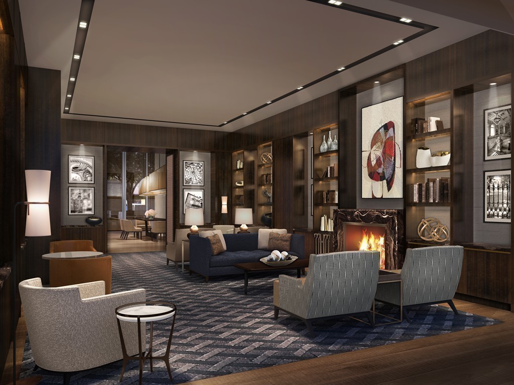 133 Seaport Boulevard, Unit 1603 Boston, MA 02210 - Photo 12 of 21 a living room with furniture and a large window