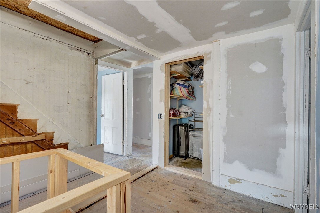 72 North Center Street Perry, NY 14530 - Photo 27 of 46 Unfinished upstairs Hallway/ landing platform