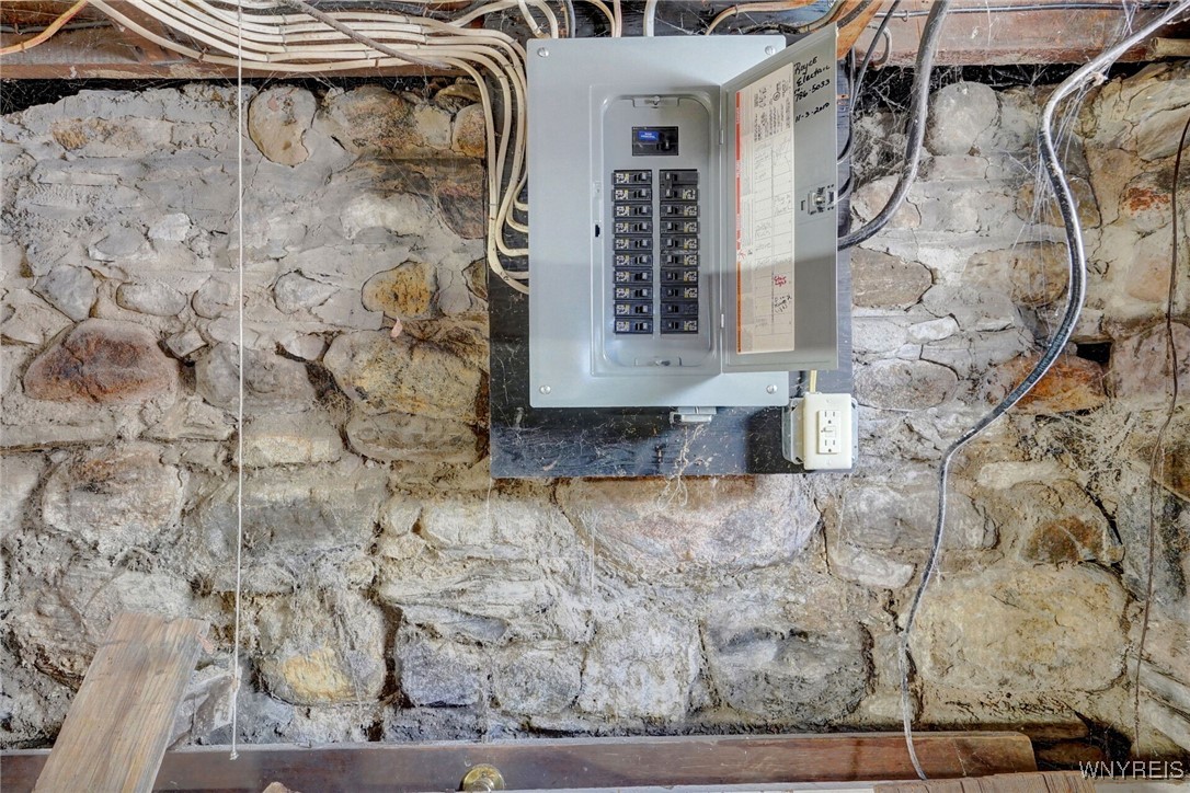 72 North Center Street Perry, NY 14530 - Photo 41 of 46 Basement Electrical Breaker Box