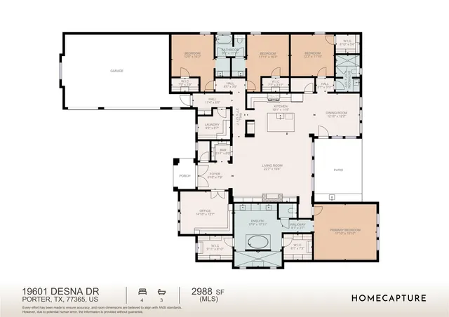 $852,000 | 19601 Desna Drive, Porter, TX 77365