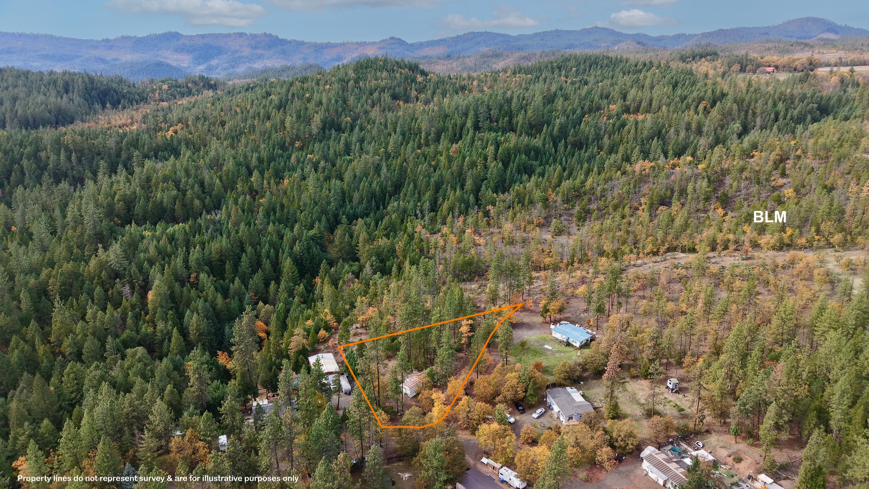 Property lines are approx. and for illustrative purposes only.