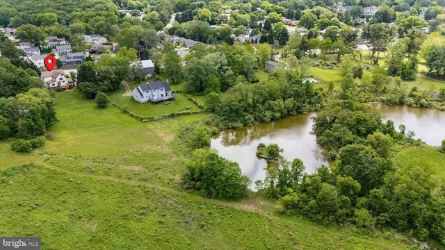 a house view with a backyard space