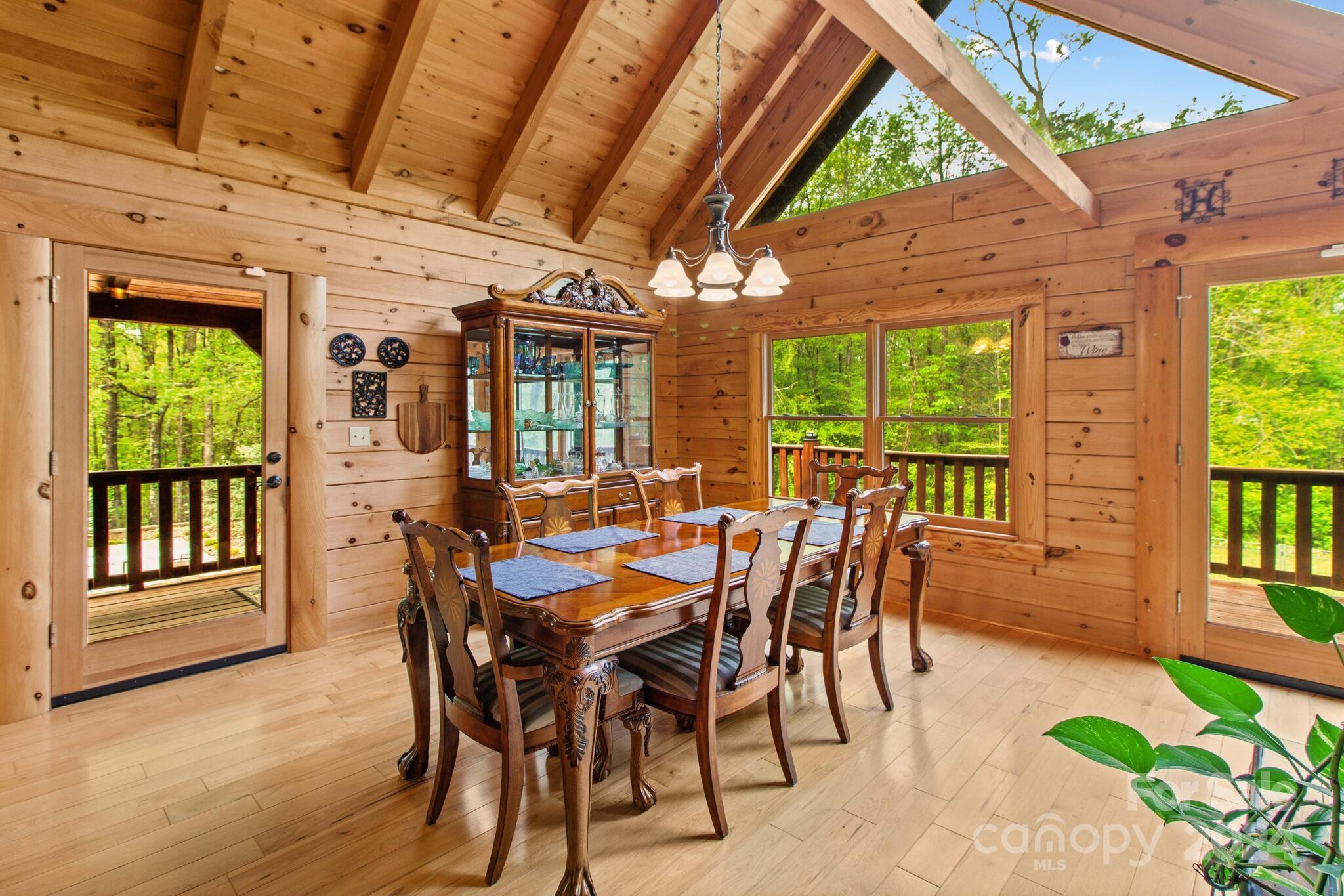 1615 Barger Road Salisbury, NC 28146 - Photo 16 of 48 a view of a dining room with furniture window and wooden floor