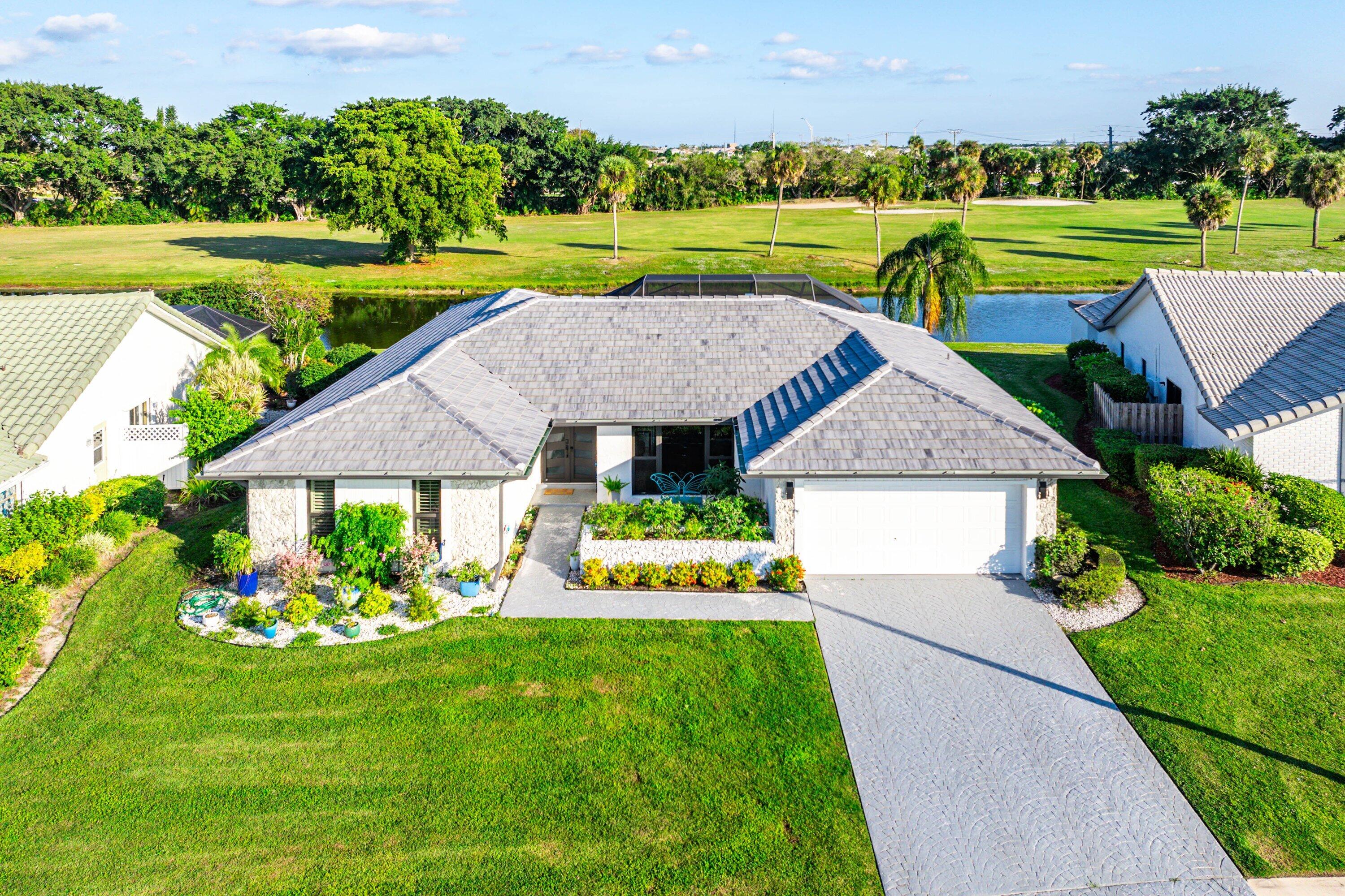 10174 Crosswind Road Boca Raton, FL 33498 - Photo 30 of 45 Ariel view