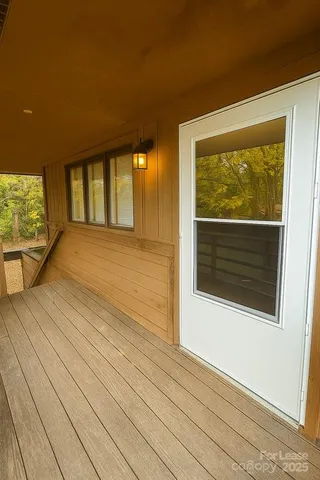 a view of front door