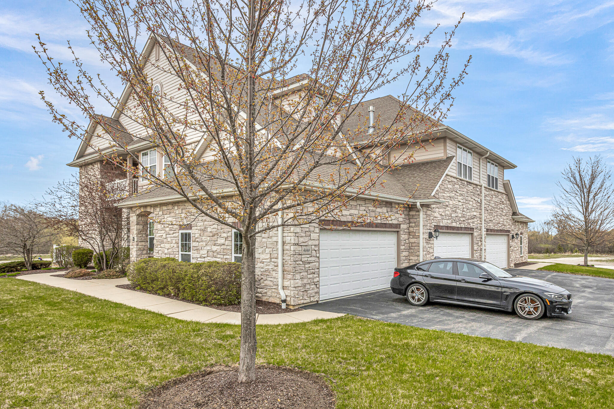 4666 Sagewood Circle, Unit 3 Pleasant Prairie, WI 53158 - Photo 38 of 41 Exterior - End Garage