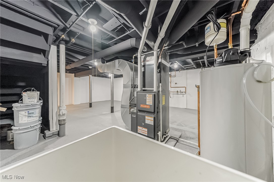 1240 Dorsh Road Cleveland, OH 44121 - Photo 28 of 36 Basement featuring heating unit