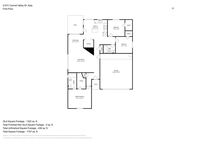 a picture of a room with a white wall