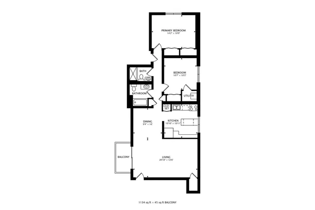 a picture of a floor plan
