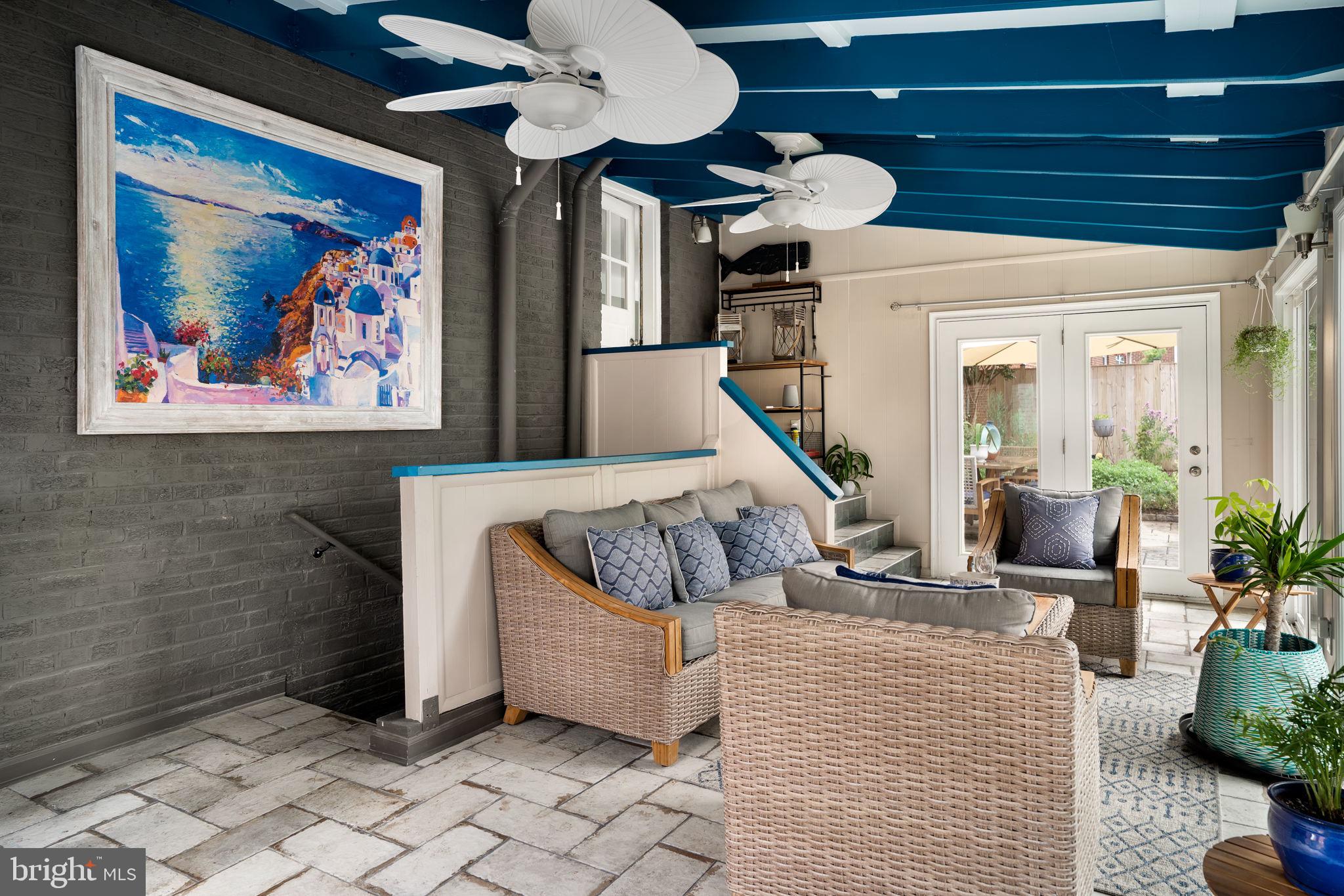 5902 Erving Street Springfield, VA 22150 - Photo 16 of 33 Sunroom with beautiful Porcelain Tiles