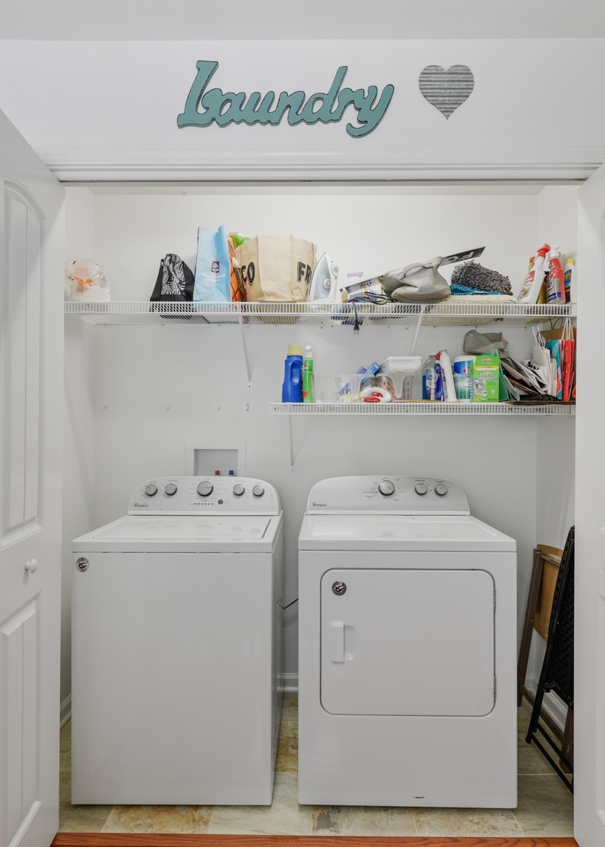 1555 Heller Ridge Spring Hill, TN 37174 - Photo 19 of 50 a utility room with dryer and washer